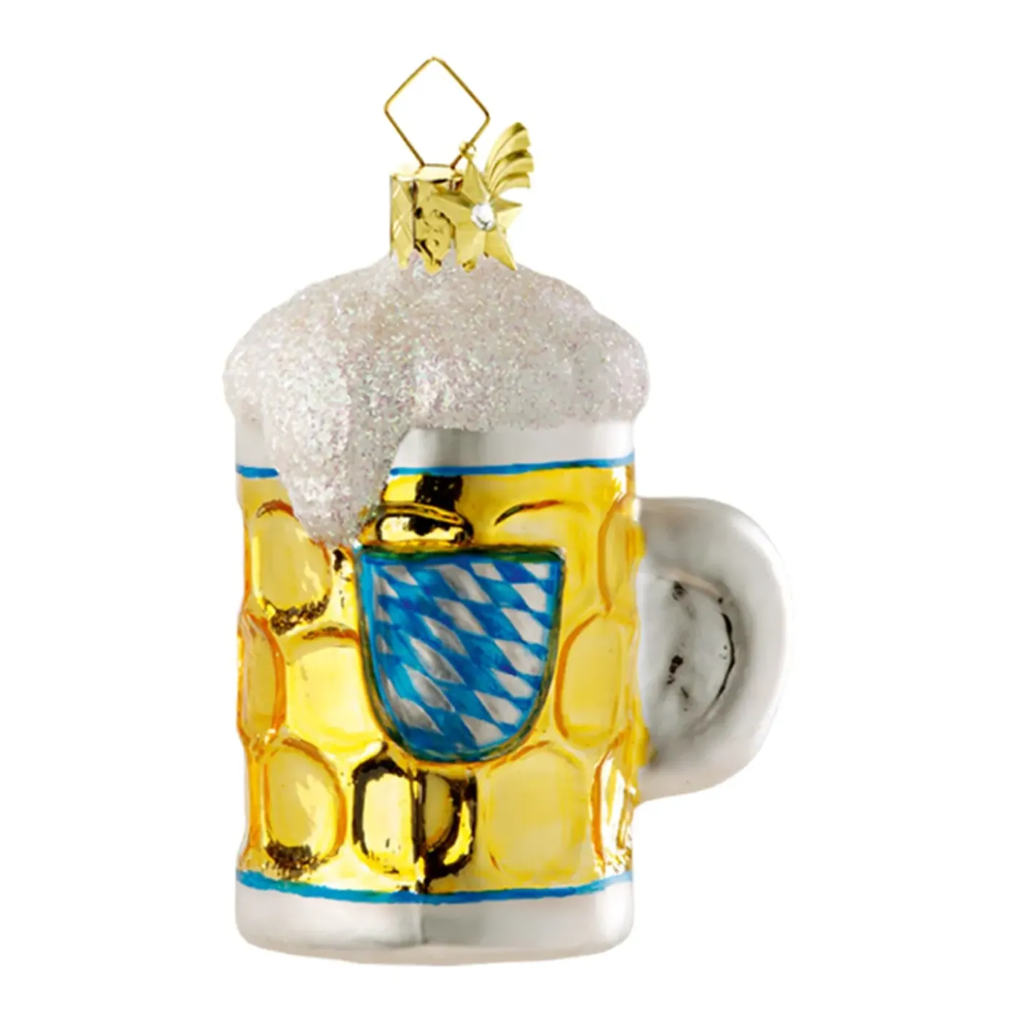 Poesie in Glas Bayern Motive-Bayerischer Bierkrug