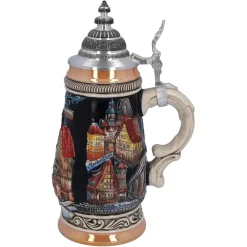 Käthe Wohlfahrt Bierkruge-Bierkrug Mit Zinndeckel