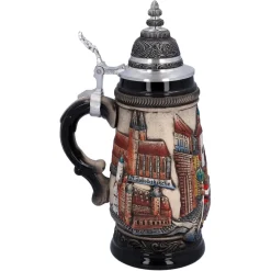 Käthe Wohlfahrt Bierkruge-Bierkrug Mit Zinndeckel