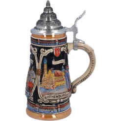 Käthe Wohlfahrt Bierkruge-Bierkrug Mit Zinndeckel
