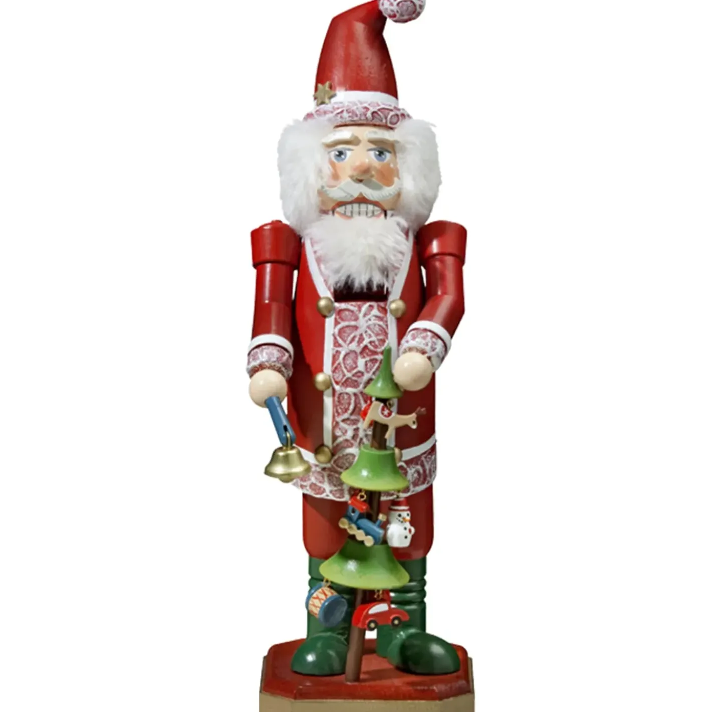 Käthes Original Nussknacker-Holzknackl "Weihnachtsmann", 28,5Cm